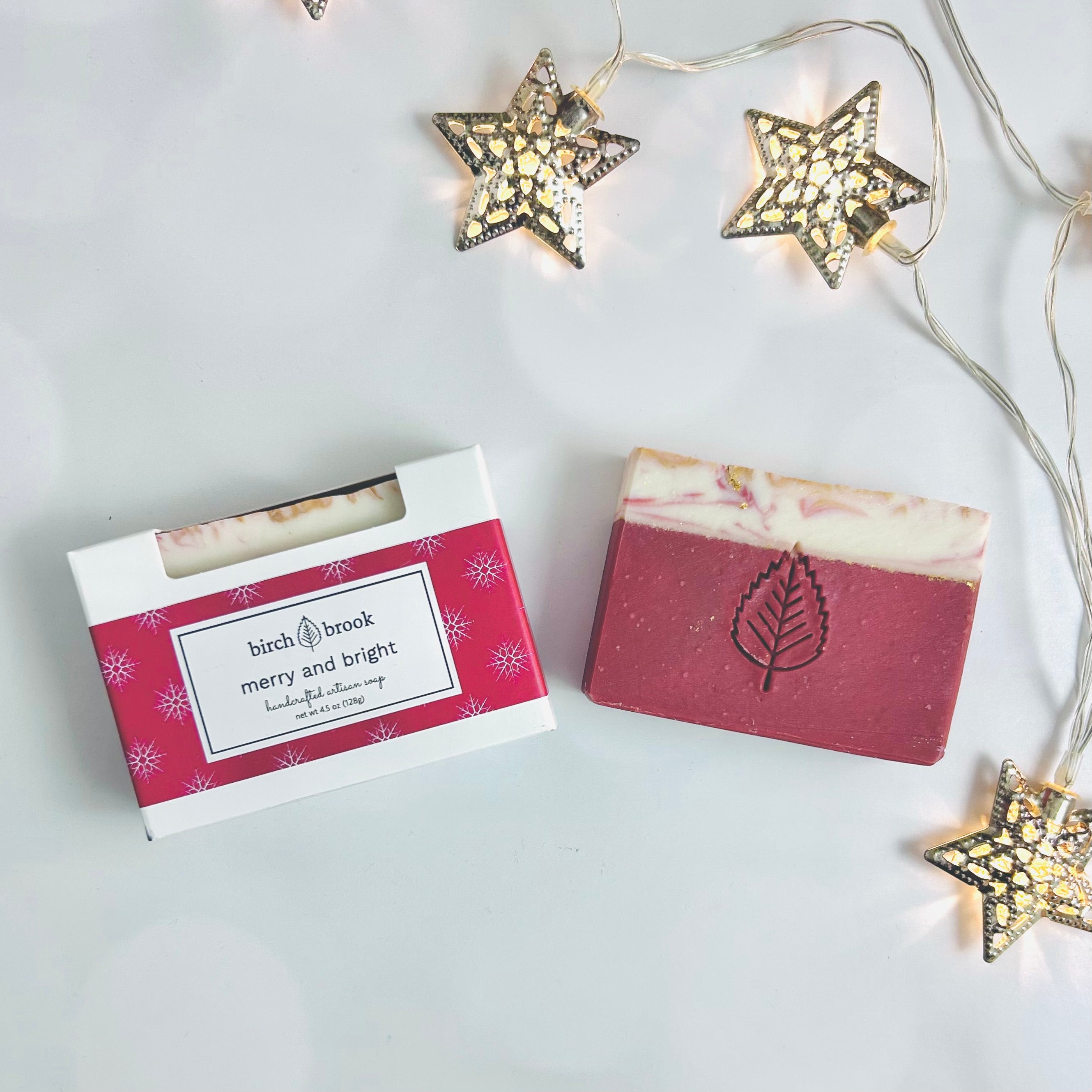 Merry and Bright Artisan Bar Soap