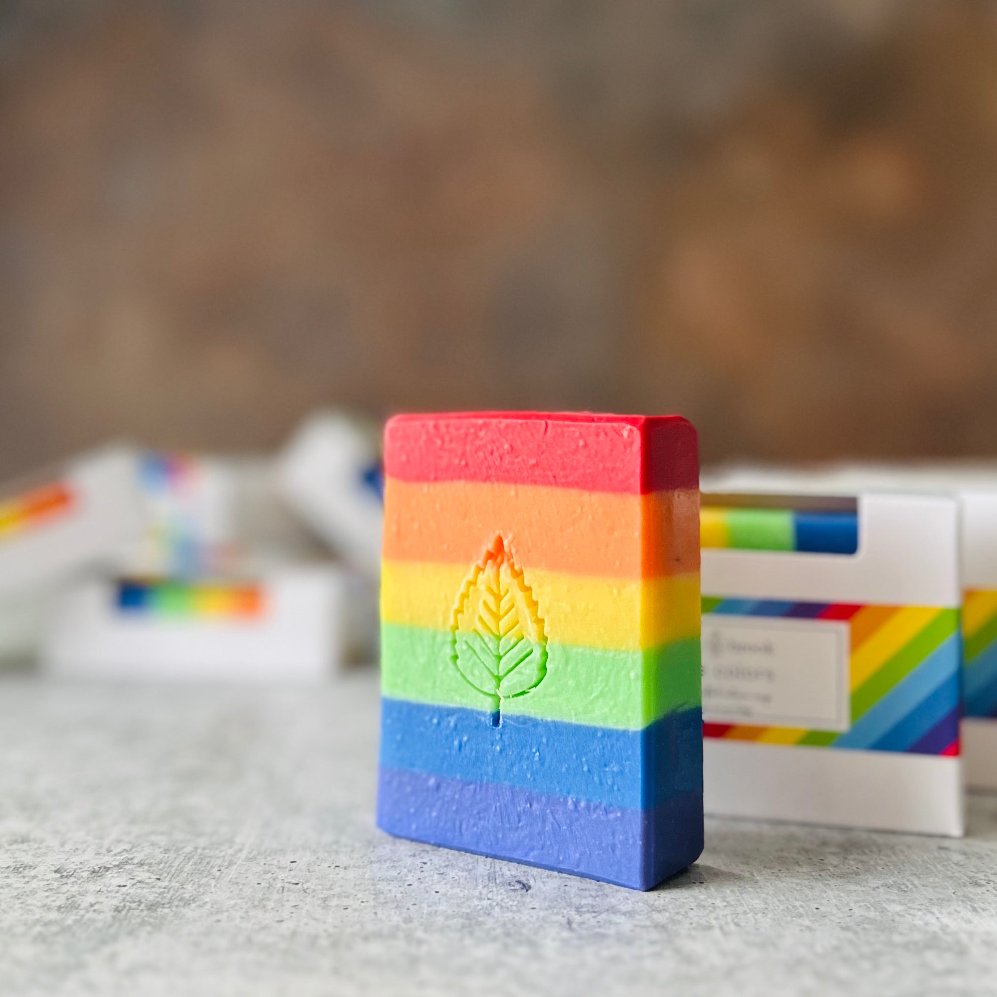 True Colors Rainbow Soap