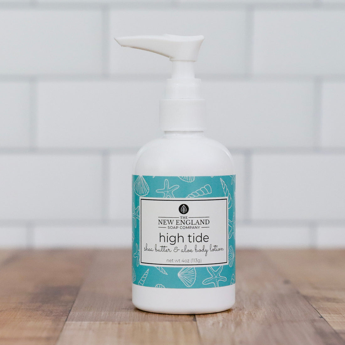 White bottle of New England Soap Company &