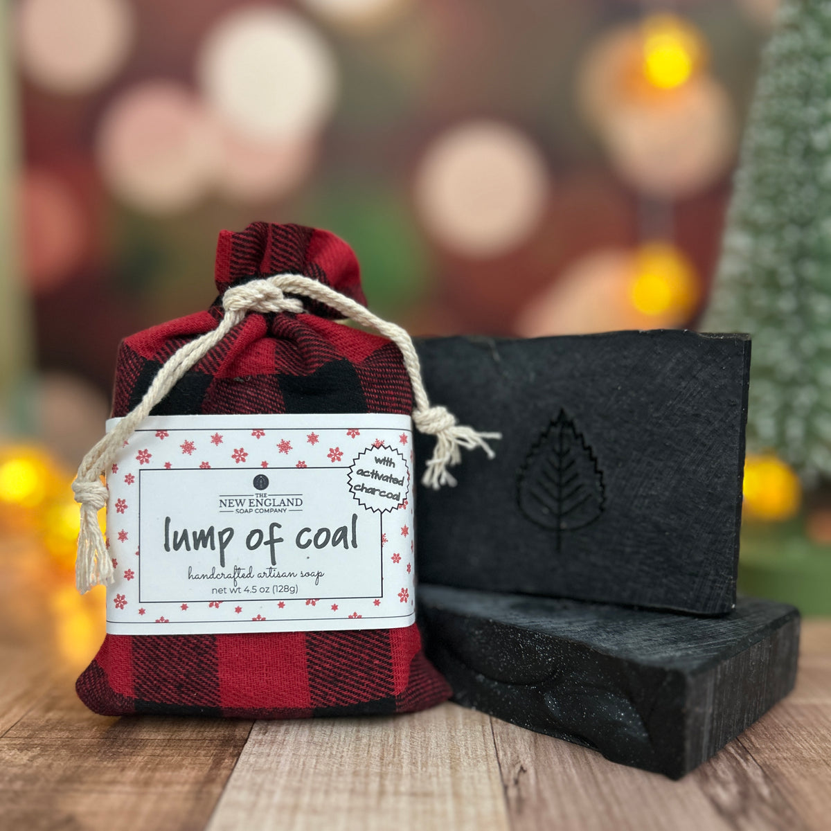 Lump of Coal Stocking Stuffer Soap