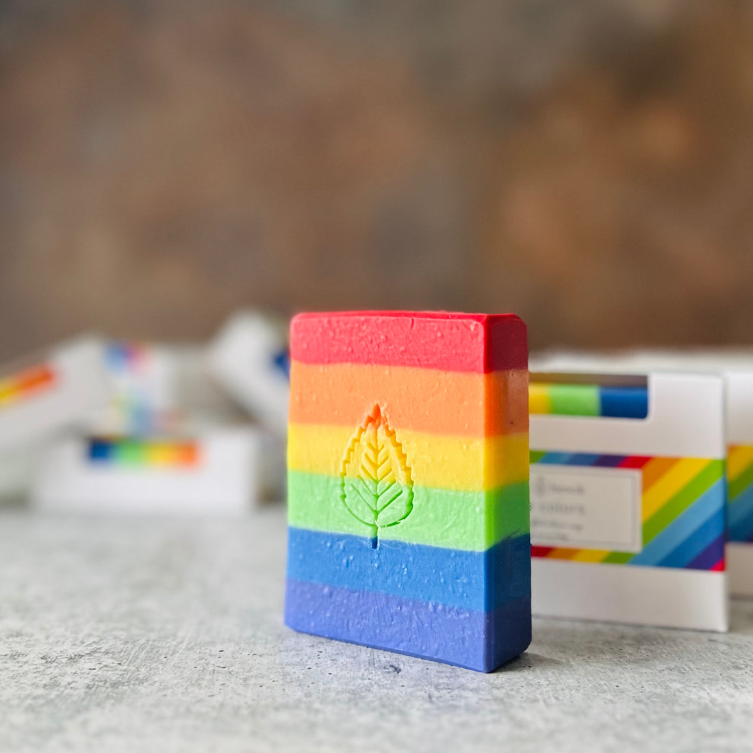 True Colors Rainbow Soap